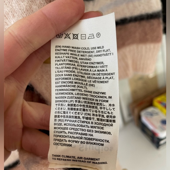 Acne Studios - Keda Striped Cardigan - XXS - Picture 7 of 8